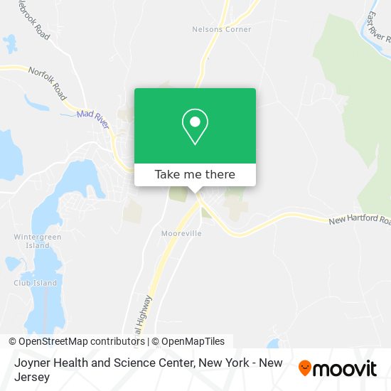 Joyner Health and Science Center map