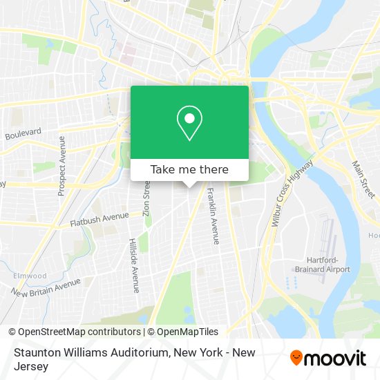 Staunton Williams Auditorium map