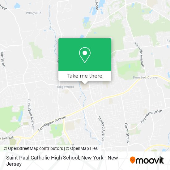 Saint Paul Catholic High School map