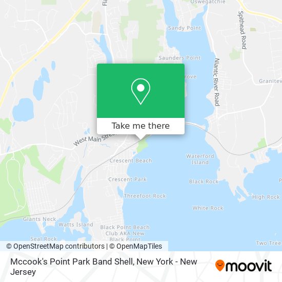 Mccook's Point Park Band Shell map