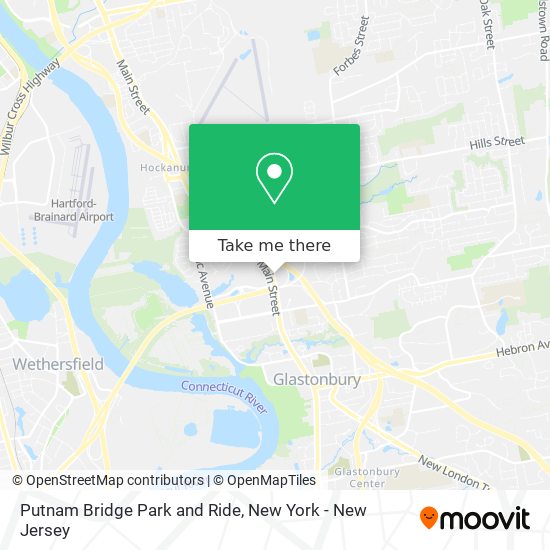 Mapa de Putnam Bridge Park and Ride