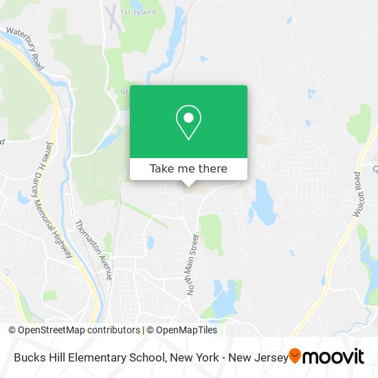 Mapa de Bucks Hill Elementary School