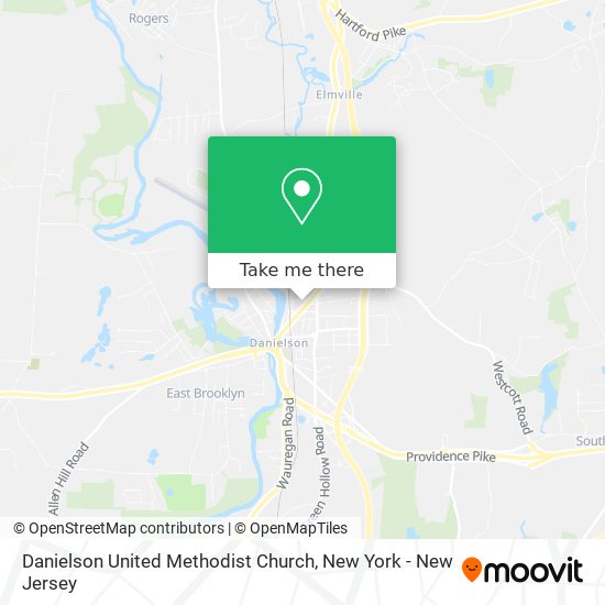 Mapa de Danielson United Methodist Church