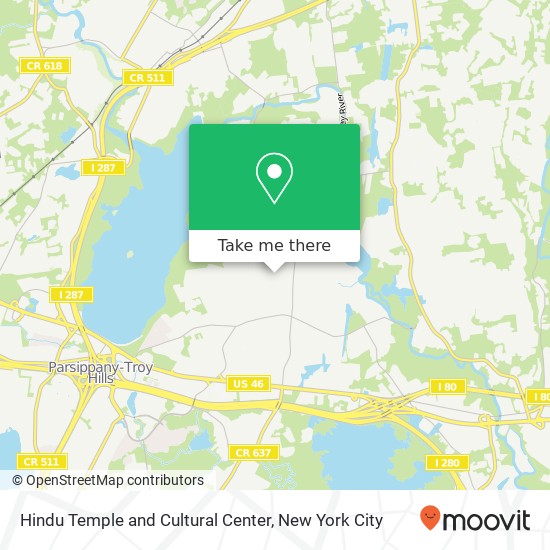 Hindu Temple and Cultural Center map