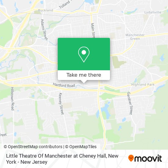 Little Theatre Of Manchester at Cheney Hall map