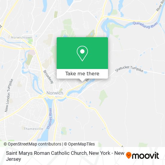 Saint Marys Roman Catholic Church map