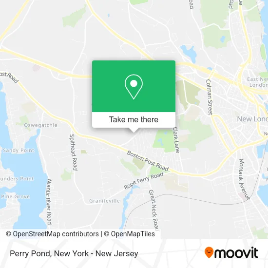 Perry Pond map