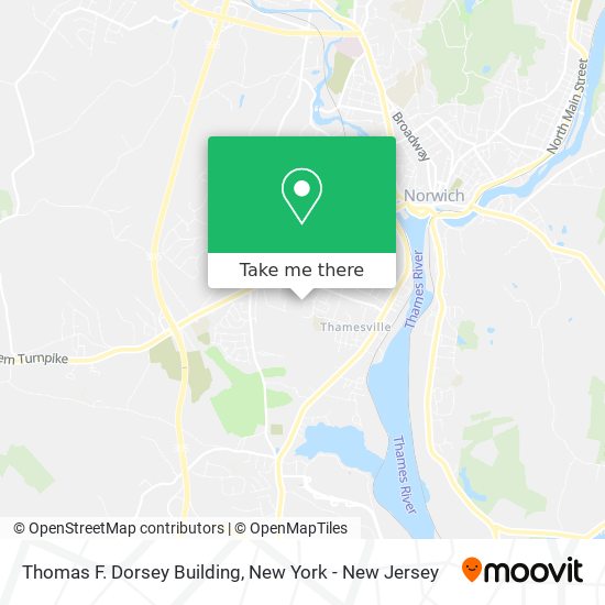 Mapa de Thomas F. Dorsey Building