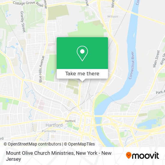 Mount Olive Church Ministries map
