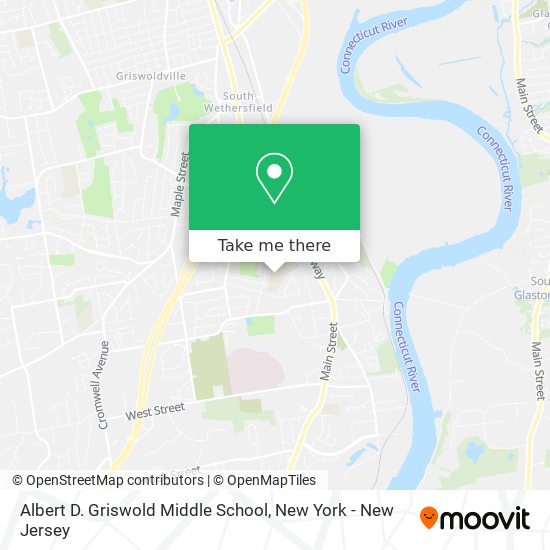 Albert D. Griswold Middle School map