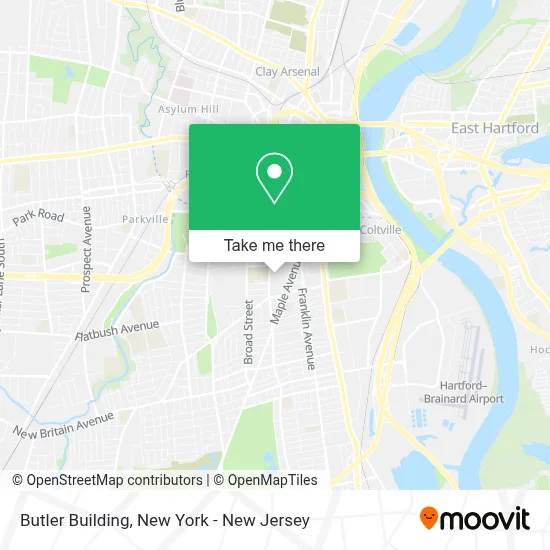 Butler Building map