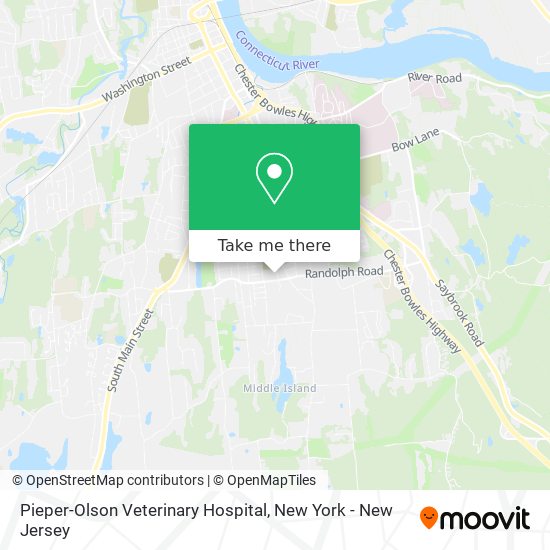 Mapa de Pieper-Olson Veterinary Hospital