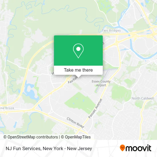 NJ Fun Services map