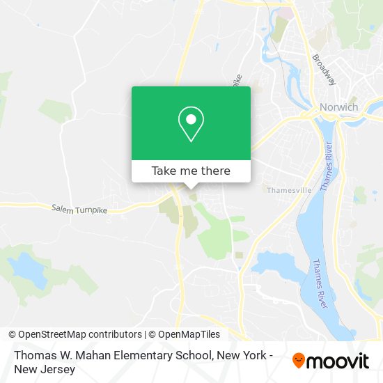 Mapa de Thomas W. Mahan Elementary School