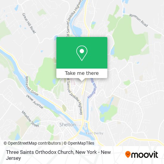 Three Saints Orthodox Church map