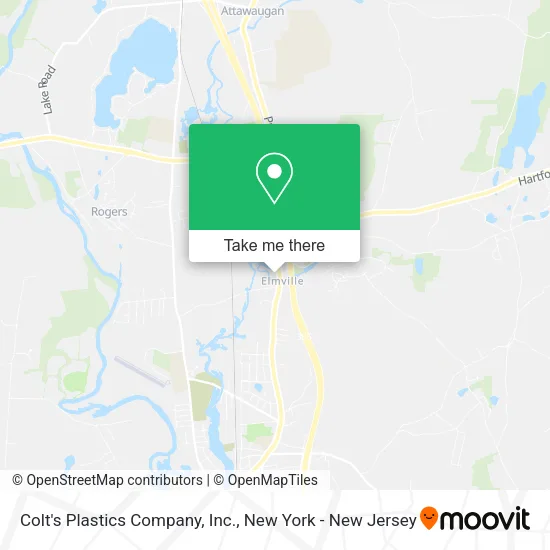Colt's Plastics Company, Inc. map