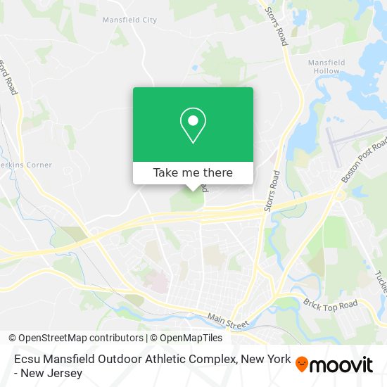 Mapa de Ecsu Mansfield Outdoor Athletic Complex