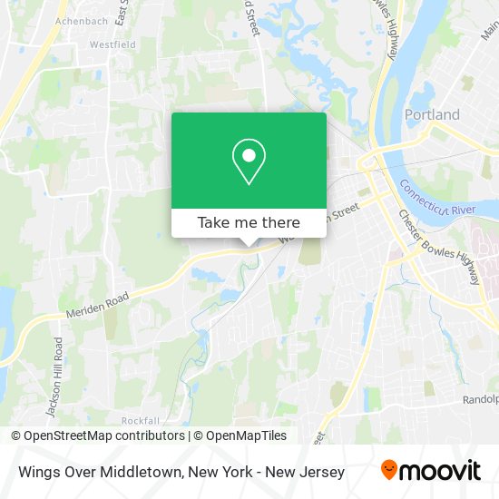 Mapa de Wings Over Middletown