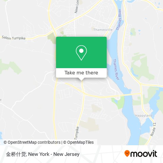 金桥什货 map