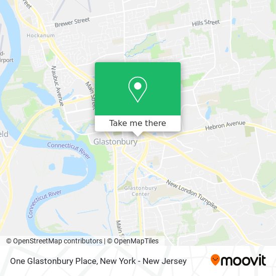 Mapa de One Glastonbury Place
