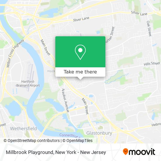 Mapa de Millbrook Playground