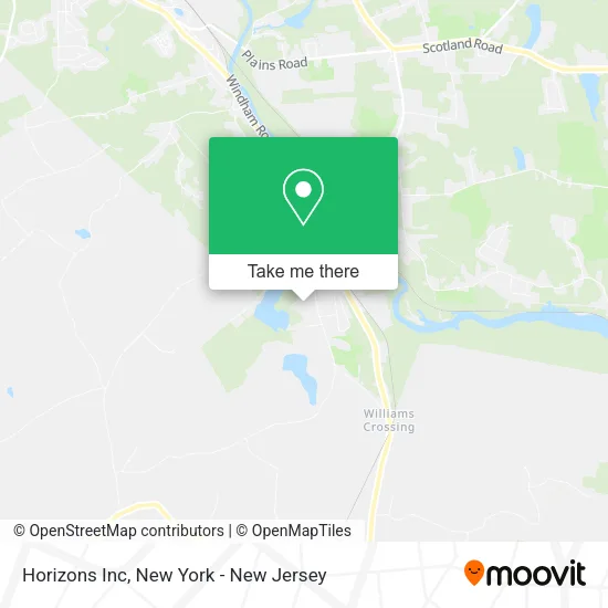 Horizons Inc map