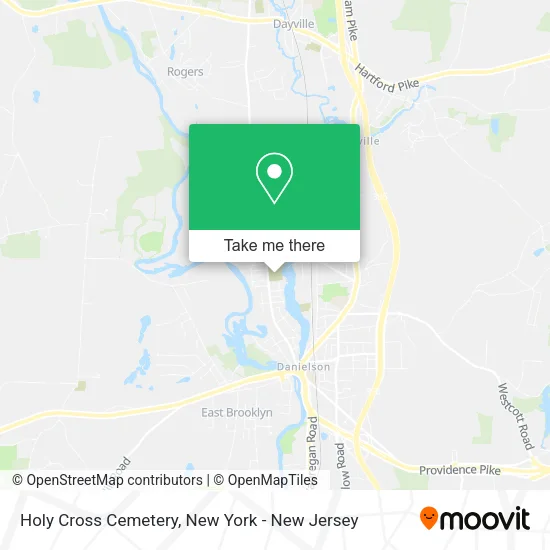 Holy Cross Cemetery map