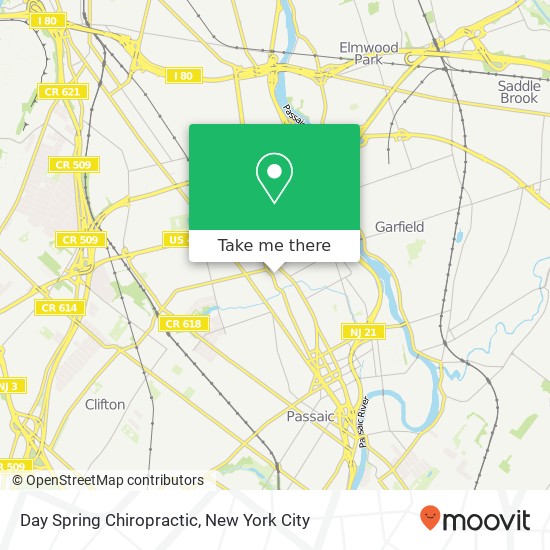 Day Spring Chiropractic map