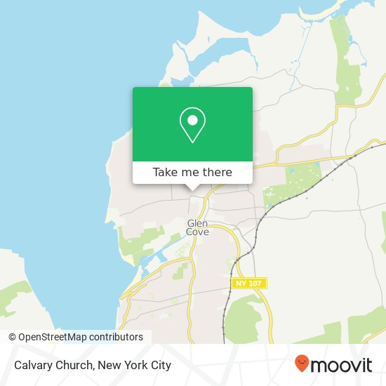 Mapa de Calvary Church