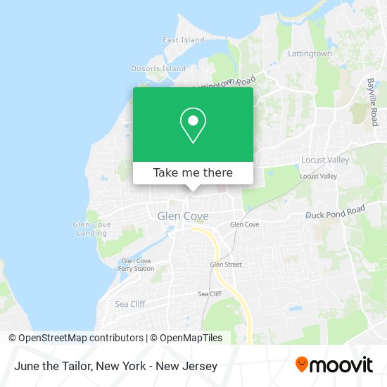 June the Tailor map