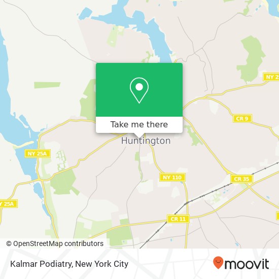 Kalmar Podiatry map