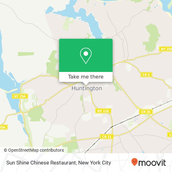 Sun Shine Chinese Restaurant map