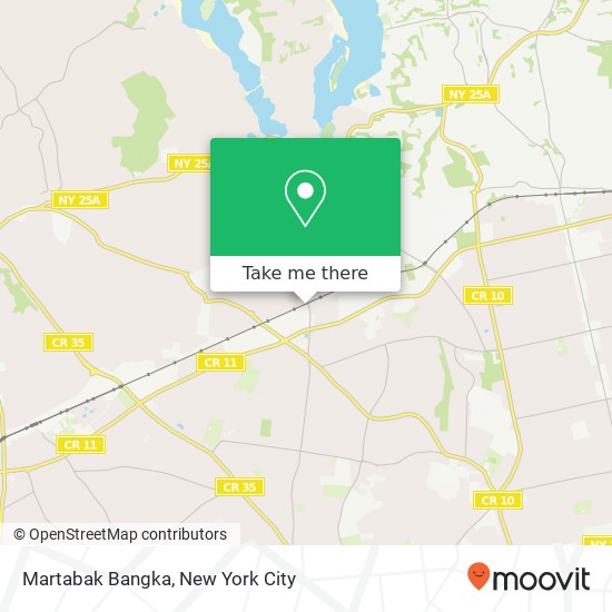 Mapa de Martabak Bangka