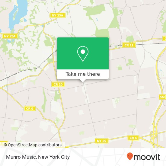 Munro Music map