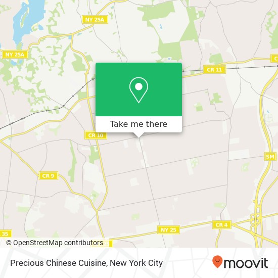 Mapa de Precious Chinese Cuisine