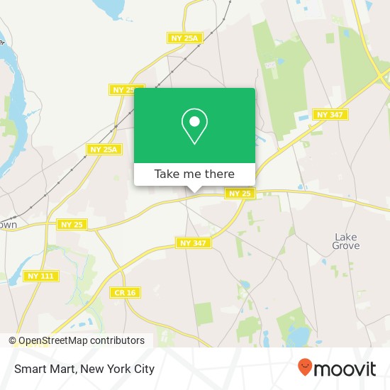 Mapa de Smart Mart