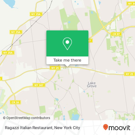 Ragazzi Italian Restaurant map