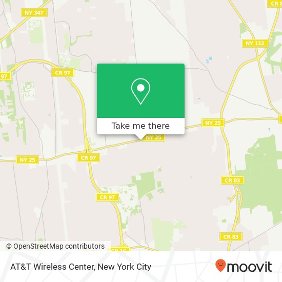 AT&T Wireless Center map