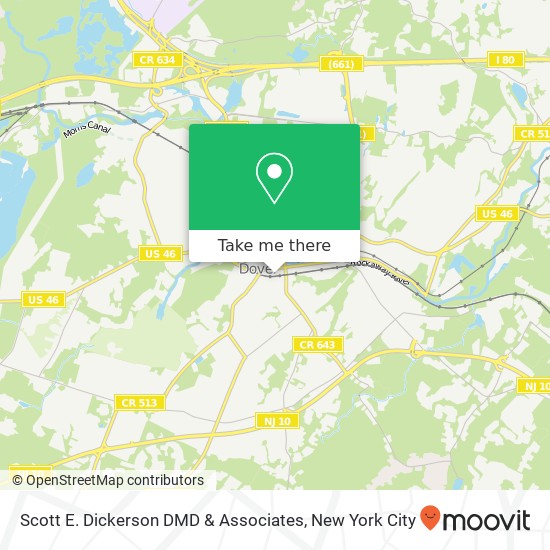 Mapa de Scott E. Dickerson DMD & Associates