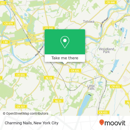 Charming Nails map