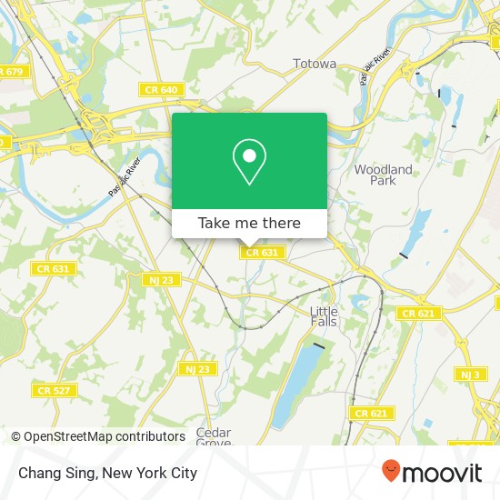 Chang Sing map