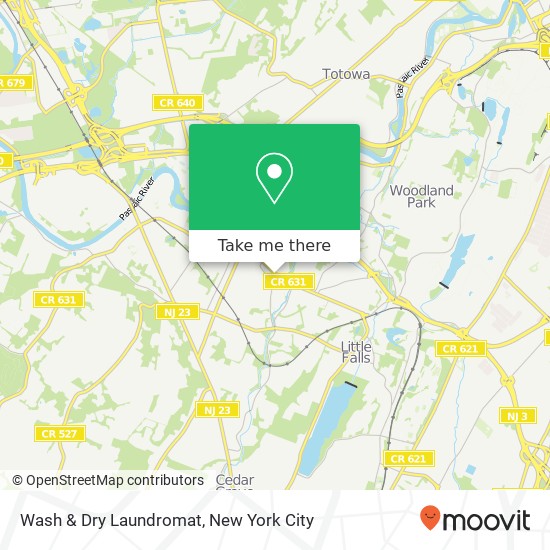 Mapa de Wash & Dry Laundromat