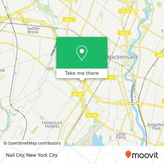 Nail City map
