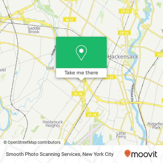 Smooth Photo Scanning Services map