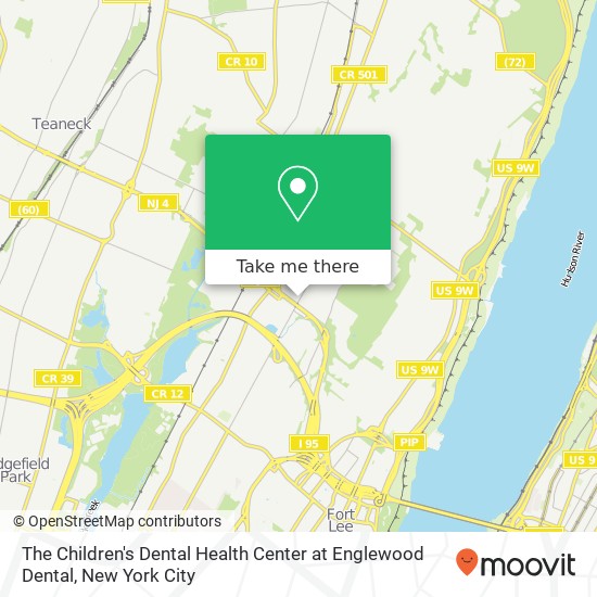 Mapa de The Children's Dental Health Center at Englewood Dental