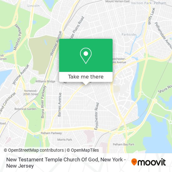 New Testament Temple Church Of God map