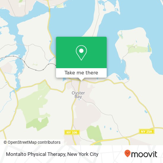 Mapa de Montalto Physical Therapy