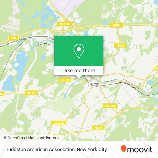 Turkistan American Association map