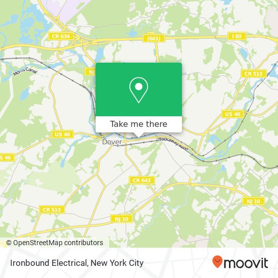 Ironbound Electrical map