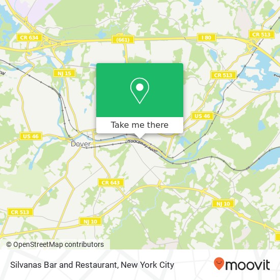 Silvanas Bar and Restaurant map